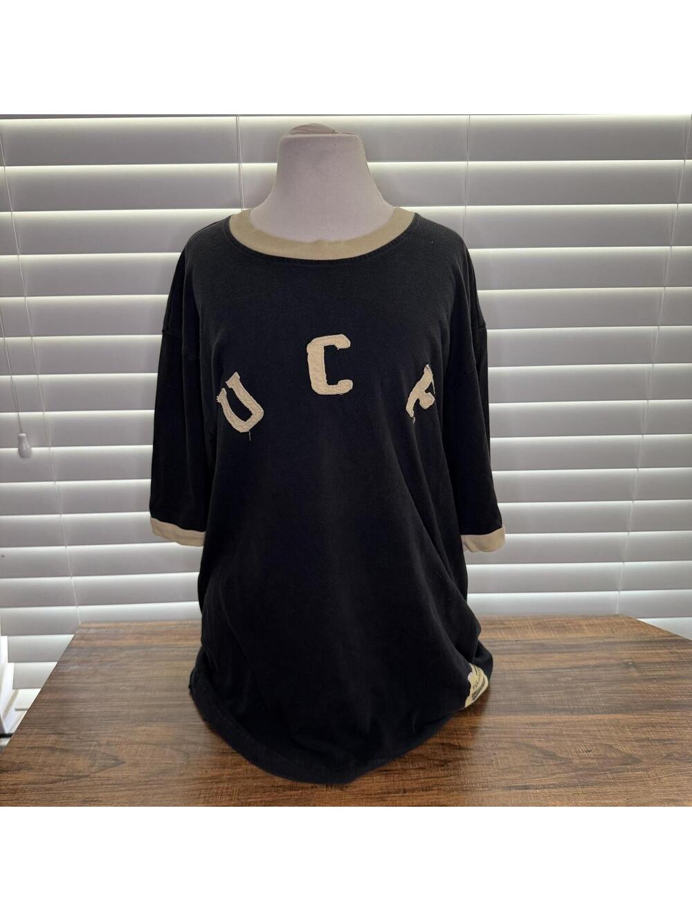 Vintage Original College Equipment UCF Black T-Shirt Size Large